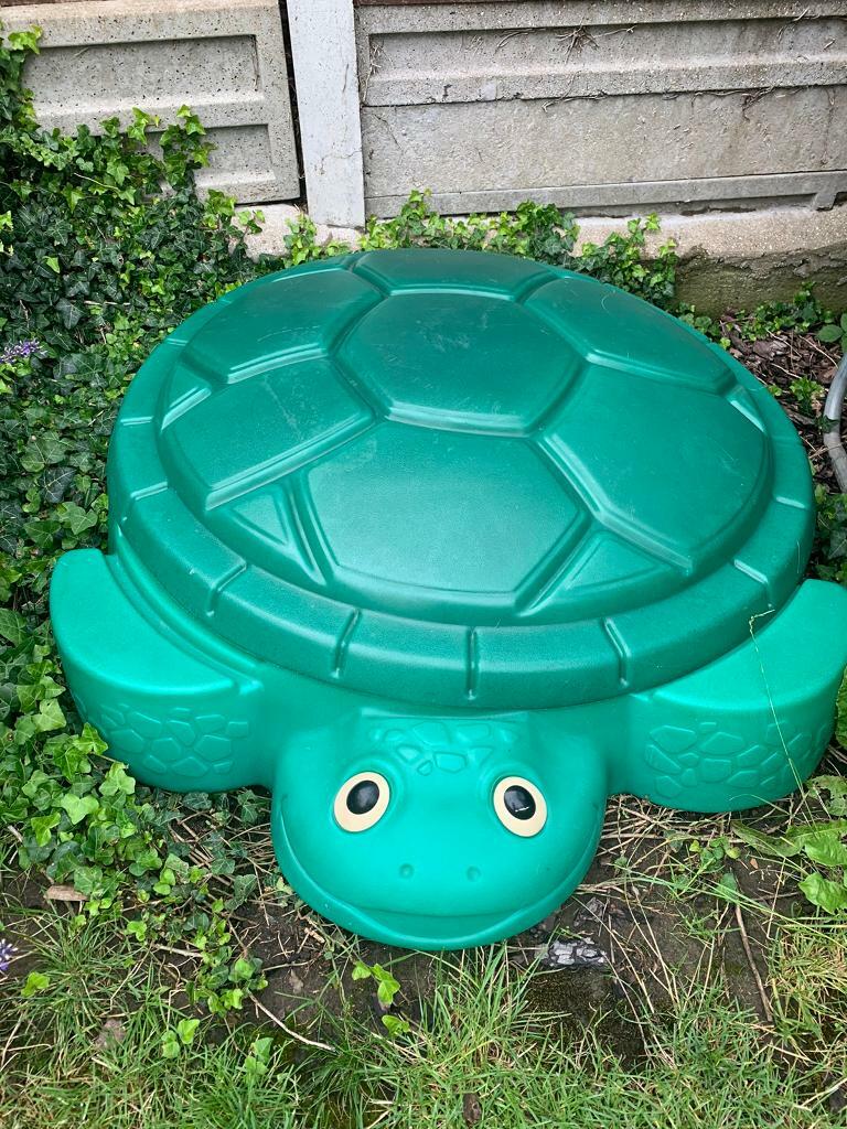 little tyke turtle sandbox